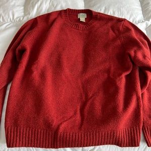 Classic LL Bean wool sweater